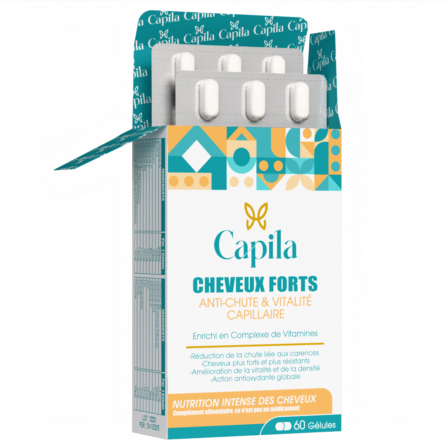 Capila compliment alimentaire - 60 Gélules